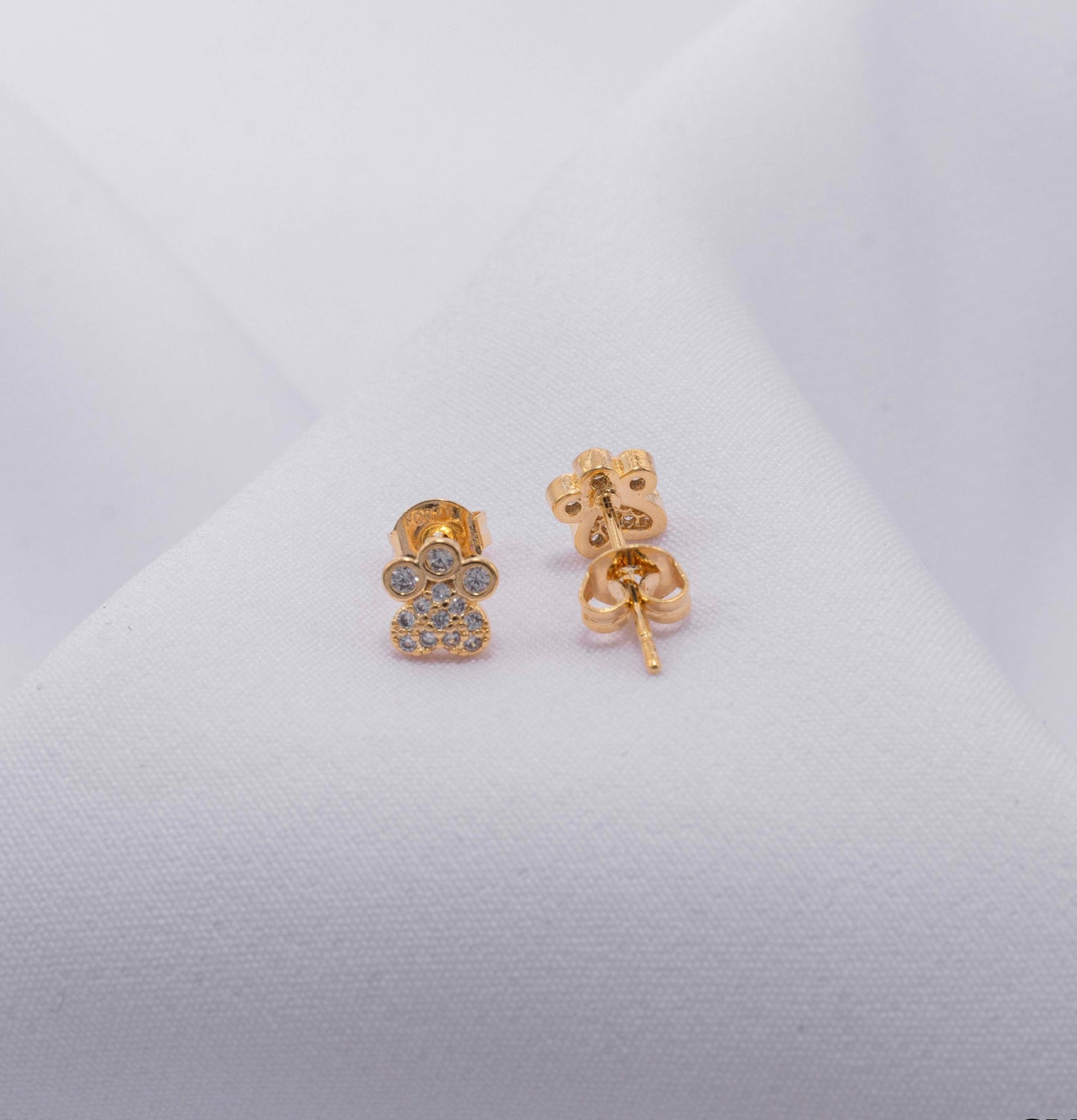 Mini huellita de perro Swarovski 6mm