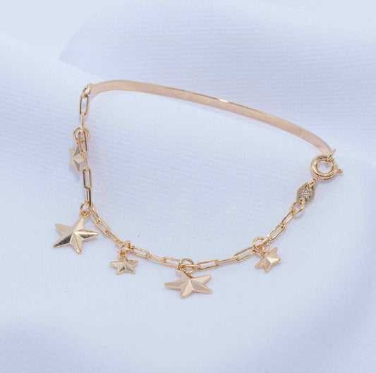 Casandra estrellas 3D 18cm de largo - 3mm